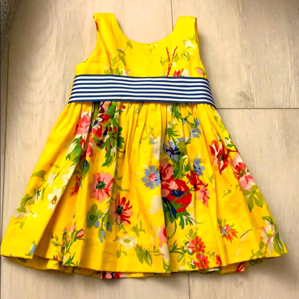 RALPH LAUREN FLORAL DRESS 3Mos